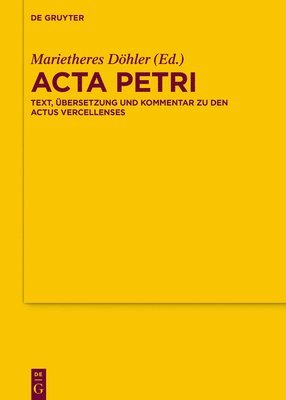 Marietheres Döhler - Acta Petri, Inbunden
