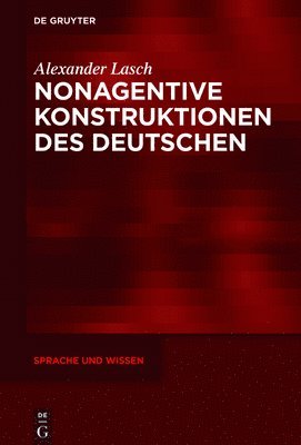 bokomslag Nonagentive Konstruktionen des Deutschen