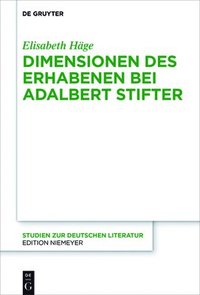 bokomslag Dimensionen des Erhabenen bei Adalbert Stifter