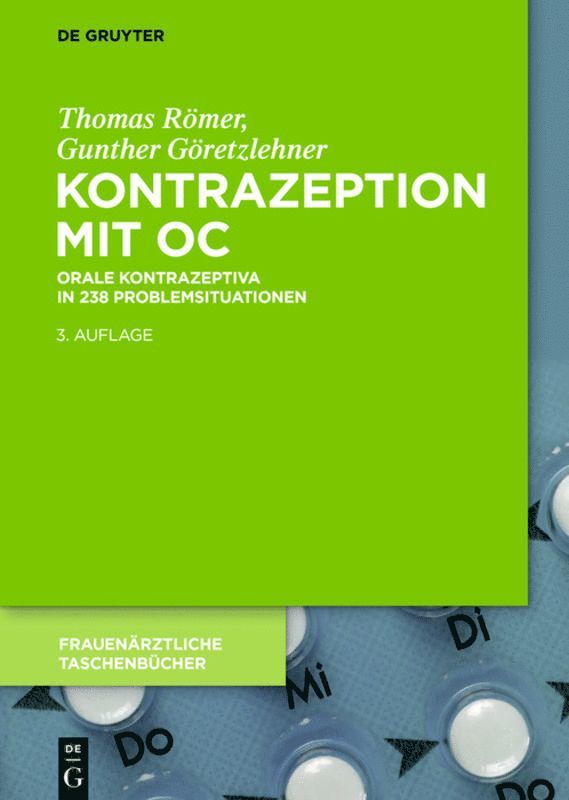 Thomas Römer, Gunther Göretzlehner - Kontrazeption mit OC, Inbunden