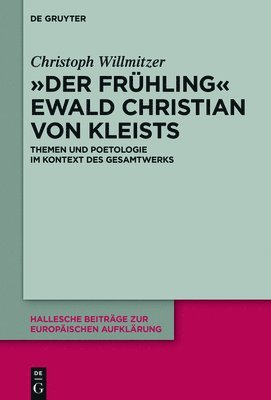 bokomslag &quot;Der Frhling&quot; Ewald Christian von Kleists