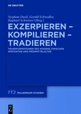 bokomslag Exzerpieren - Kompilieren - Tradieren