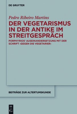 Der Vegetarismus in der Antike im Streitgesprch 1