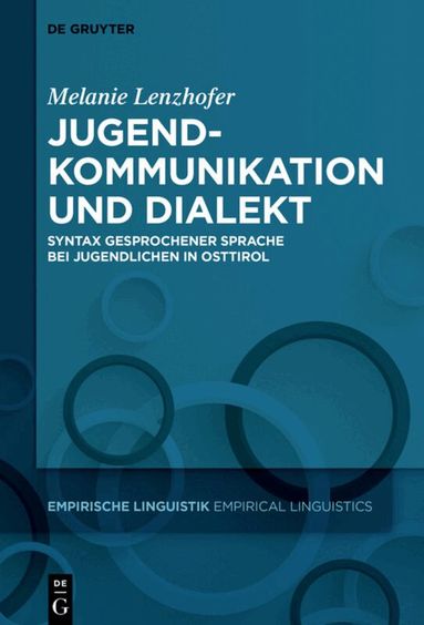 Melanie Lenzhofer - Jugendkommunikation und Dialekt, Inbunden
