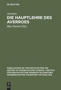 Die Hauptlehre des Averroes 1