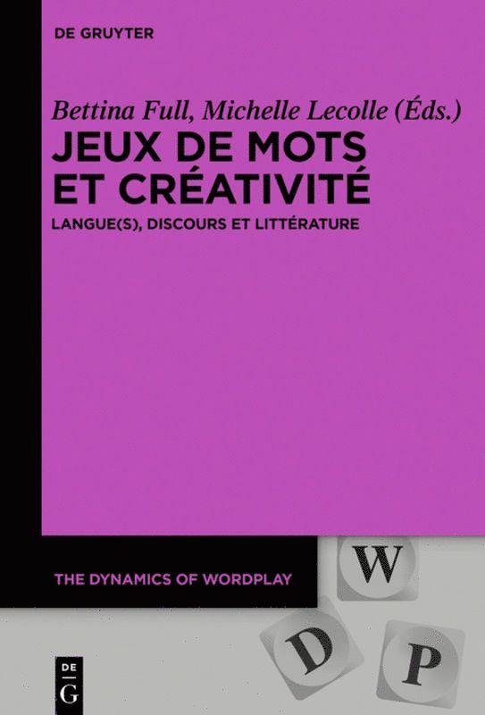 Jeux de mots et crativit 1