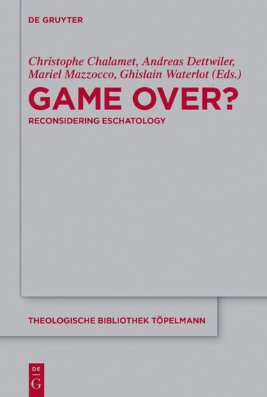 Christophe Chalamet, Andreas Dettwiler, Mariel Mazzocco, Ghislain Waterlot - Game Over?, Inbunden