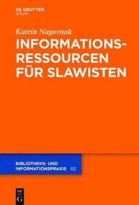 bokomslag Informationsressourcen fr Slawisten