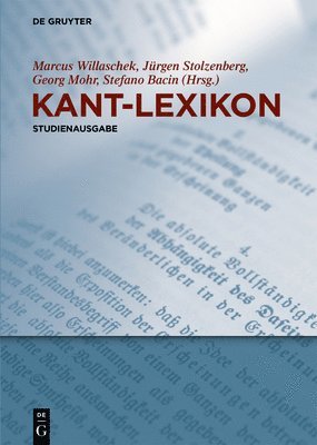 bokomslag Kant-Lexikon: Studienausgabe