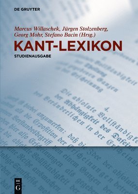 Kant-Lexikon: Studienausgabe 1