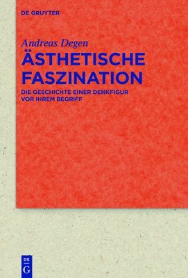 bokomslag Ästhetische Faszination