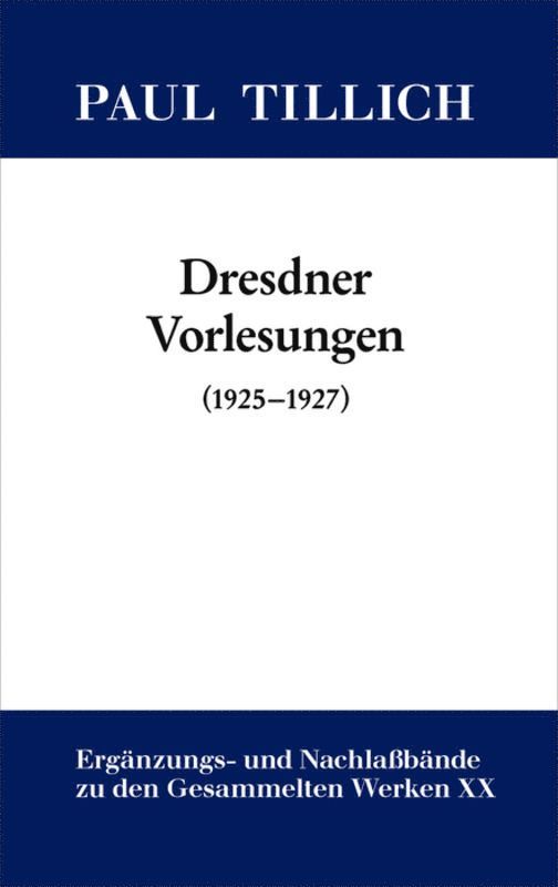 Dresdner Vorlesungen