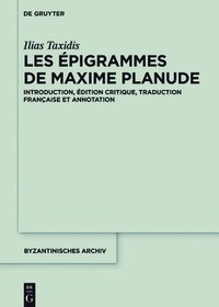 bokomslag Les pigrammes de Maxime Planude