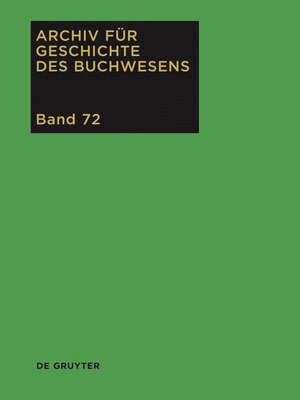 Björn Biester, Carsten Wurm, Historische Kommission Des Börsenvereins - 2017, Inbunden