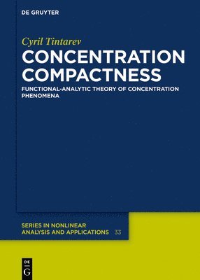 bokomslag Concentration Compactness