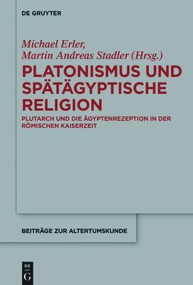 bokomslag Platonismus und spätägyptische Religion