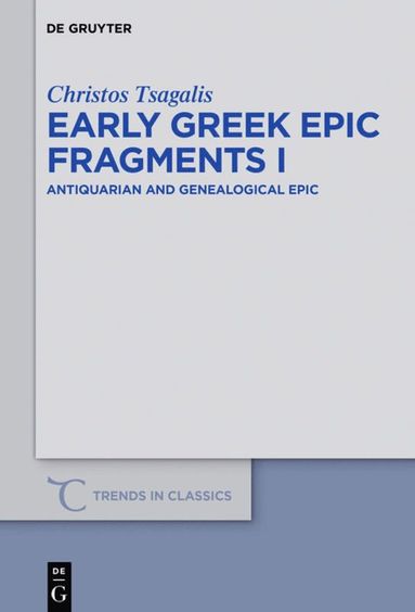 bokomslag Early Greek Epic Fragments I