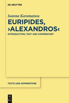 bokomslag Euripides, &quot;Alexandros&quot;