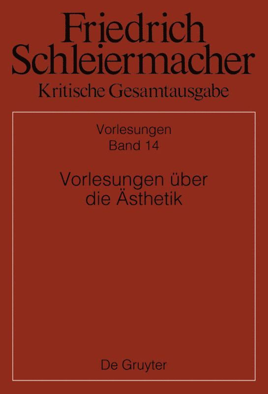 Vorlesungen über die Ästhetik