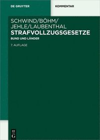 bokomslag Strafvollzugsgesetze (StVollzG)