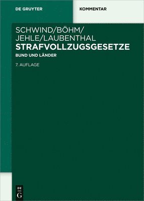 bokomslag Strafvollzugsgesetze (StVollzG)