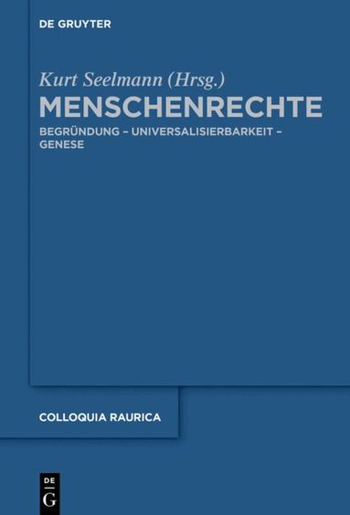 Kurt Seelmann - Menschenrechte, Inbunden