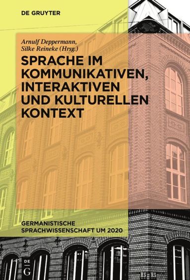 bokomslag Sprache im kommunikativen, interaktiven und kulturellen Kontext