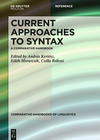 bokomslag Current Approaches to Syntax