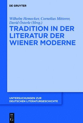 Tradition in der Literatur der Wiener Moderne 1