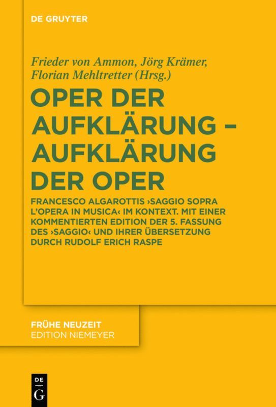 Oper der Aufklrung  Aufklrung der Oper 1