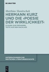 bokomslag Hermann Kurz und die 'Poesie der Wirklichkeit'