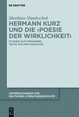 Hermann Kurz und die 'Poesie der Wirklichkeit' 1