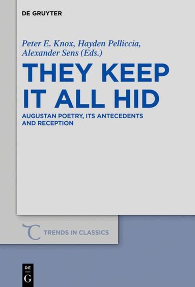 Peter E. Knox, Hayden Pelliccia, Alexander Sens - They Keep It All Hid, Inbunden