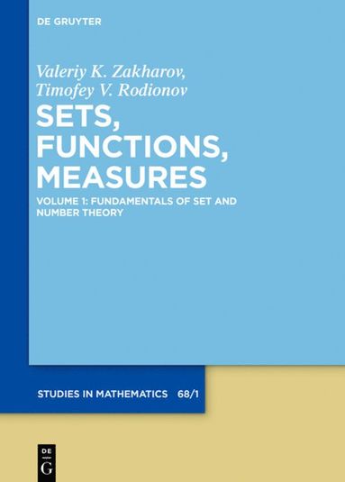 bokomslag Fundamentals of Set and Number Theory