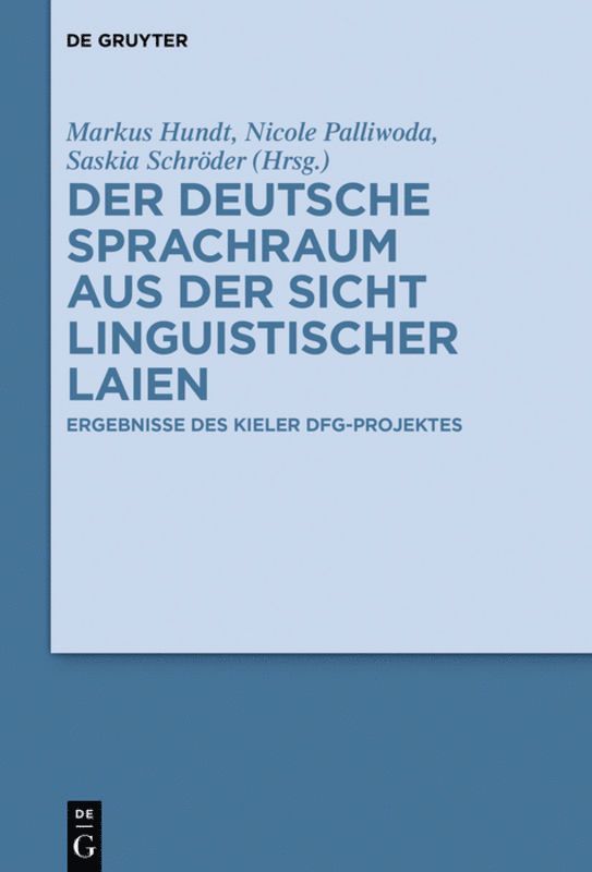 deutsche Sprachraum aus der Sicht linguistischer Laien
