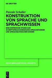 bokomslag Konstruktion von Sprache und Sprachwissen