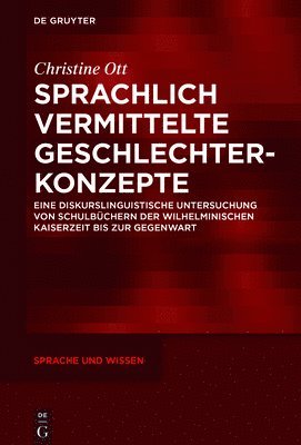 Sprachlich vermittelte Geschlechterkonzepte 1