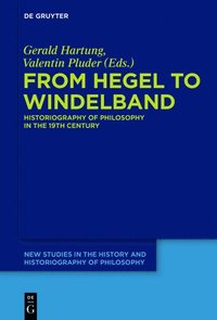 bokomslag From Hegel to Windelband