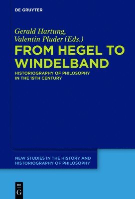 From Hegel to Windelband 1