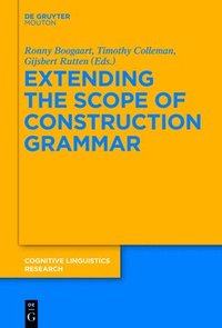 bokomslag Extending the Scope of Construction Grammar