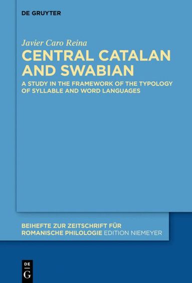 Javier Caro Reina - Central Catalan and Swabian, Inbunden