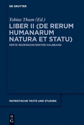 Liber II (De rerum humanarum natura et statu)