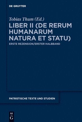 Liber II (De rerum humanarum natura et statu) 1