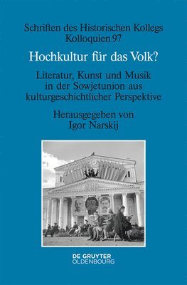 Igor Narskij - Hochkultur für das Volk?, Inbunden