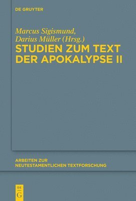 Studien zum Text der Apokalypse II 1