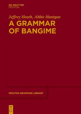 A Grammar of Bangime 1