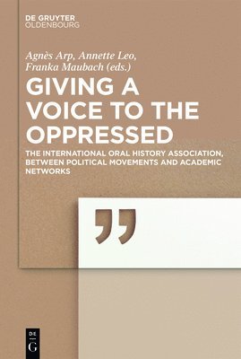 Giving a voice to the Oppressed? 1