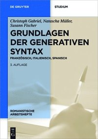 bokomslag Grundlagen der generativen Syntax