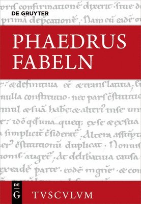 Phaedrus, Niklas Holzberg - Fabeln: Lateinisch - Deutsch, Inbunden