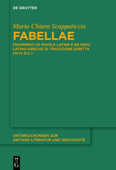 Maria Chiara Scappaticcio - "Fabellae", Inbunden